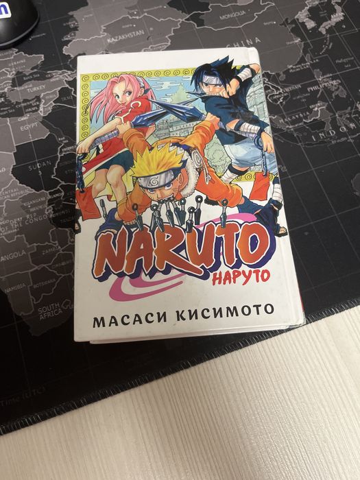 книга манга наруто