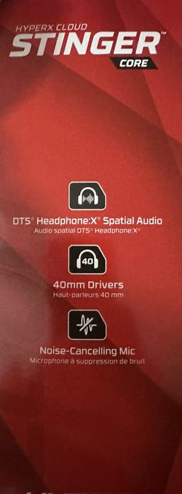 Геймърски слушалки HyperX Cloud Stinger Black
