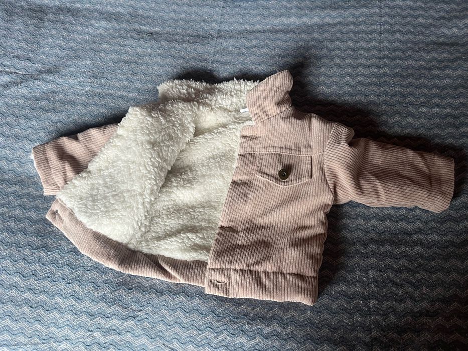 Бебешко яке с пухкава подплата 3-6 месеца