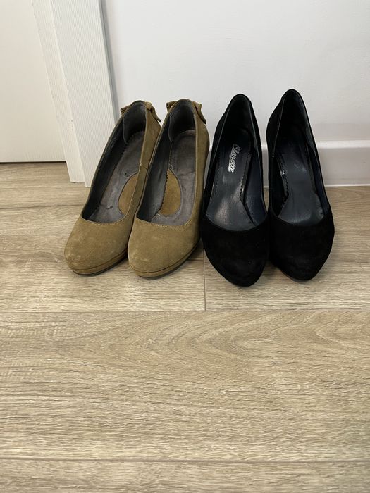 Vand pantofi cu toc de ocazie