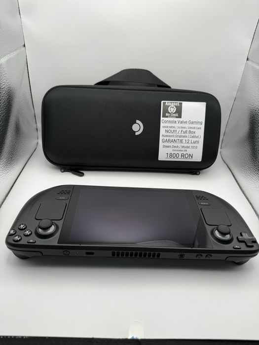Consola Valve Gaming NOU!!! 64GB / 16GB RAM / 256GB Card Garantie 1An.