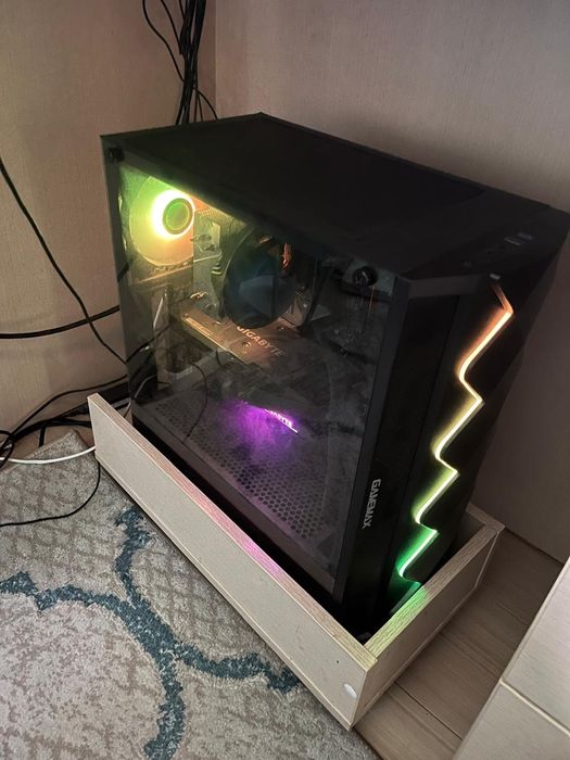 Продам игровой ПК | RTX 3060 Ti | Ryzen 5 5600 | 24 ГБ ОЗУ | Seasonic