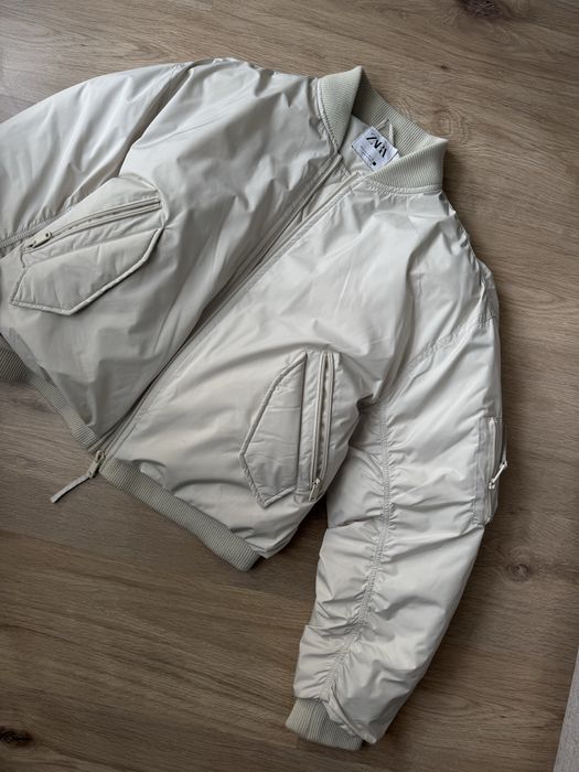 Бомбер яке zara p.S oversize
