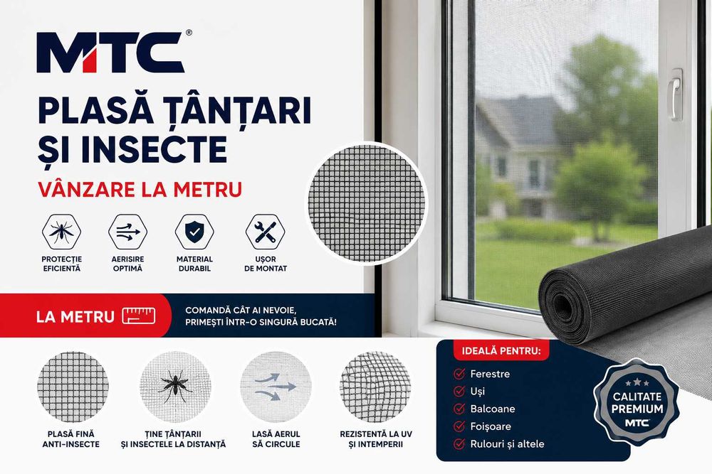 Plasa tantari si accesorii plase insecte magazin fizic in Otopeni