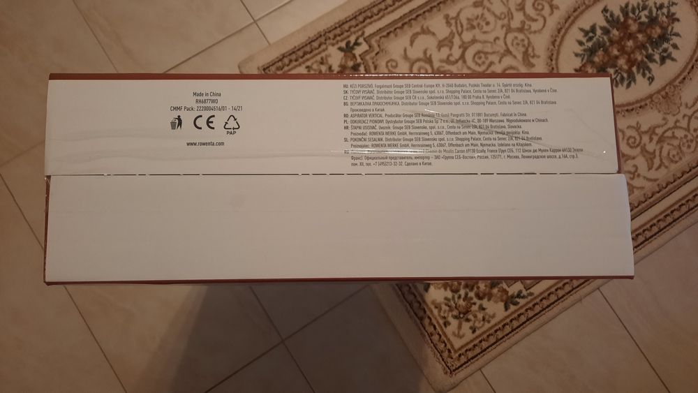 Безкабелна прахосмукачка .ROWENTA  XPERT 6.60