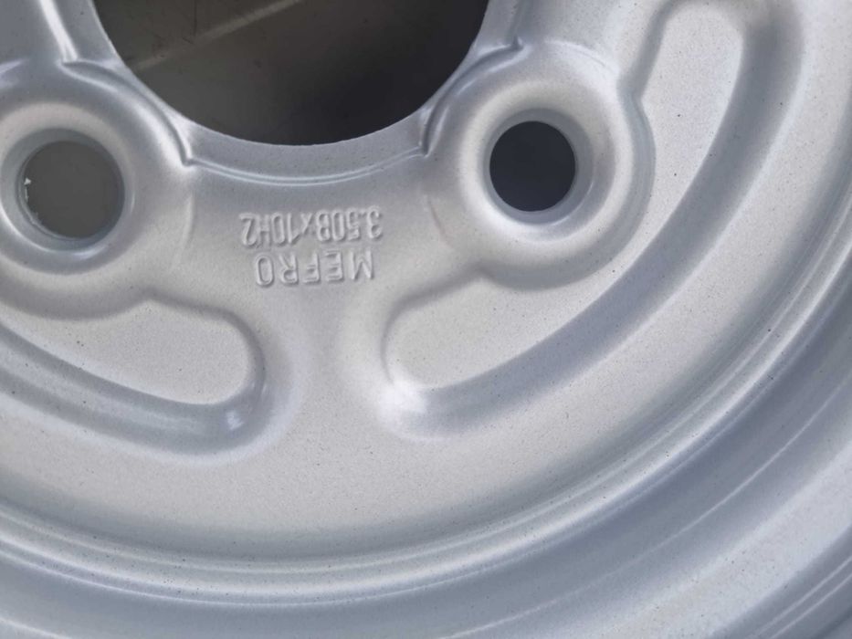 Jante remorca 3.50Bx10 4/60/100 ET0 MEFRO