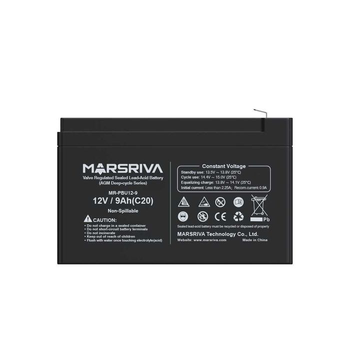 Аккумуляторная батарея для UPS MR-PBU12-9 - 12В / 9Ач