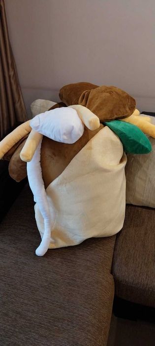 Плюшен дюнер 100 см.