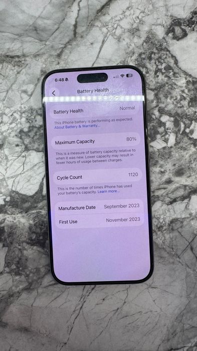Като нов! Iphone 15 Pro 256 GB