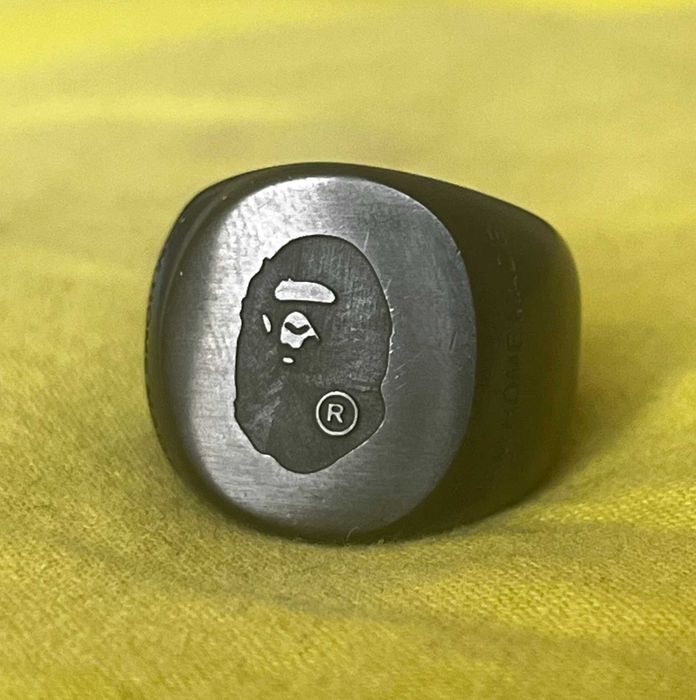 Черен пръстен - Bape (A Bathing Ape) / Бейп x Jam Home Made