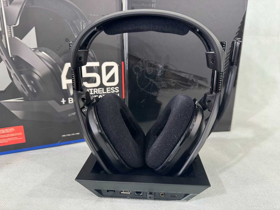 Слушалки - ASTRO A50 Wireless Base Station Gen4 ,PS4, PS4, PS5,PC, Mac / 939001676