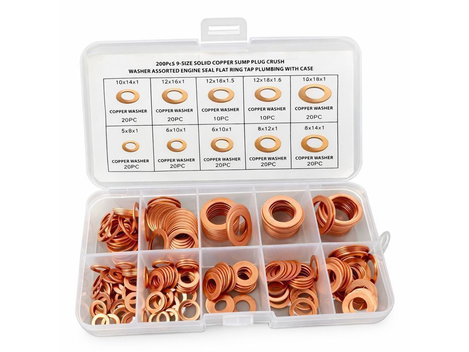 Set saibe cupru 200 buc gebo tools