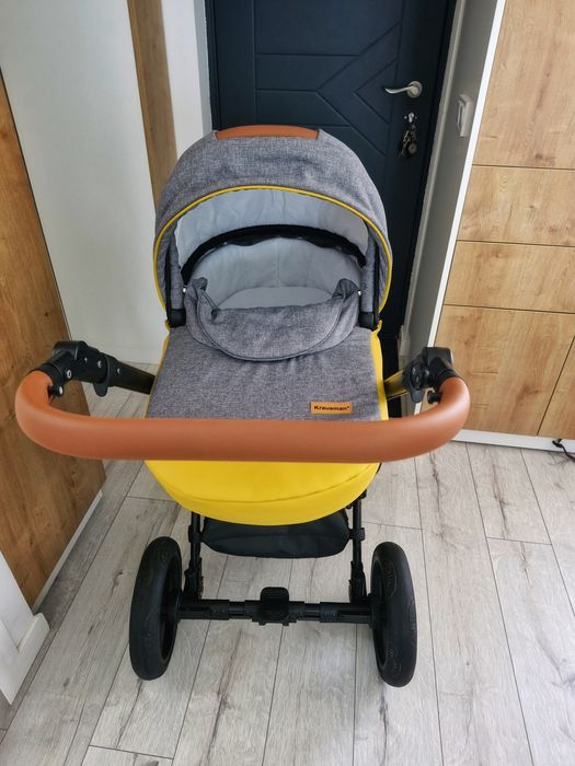 Cărucior Krausman Nexxo Galben 3 in 1