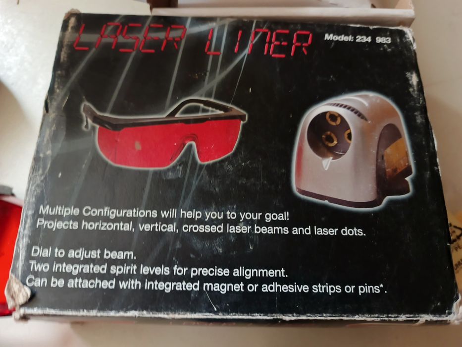 Laser construcții și ochelari