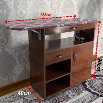 2в1 гладильная доска комод на роликах