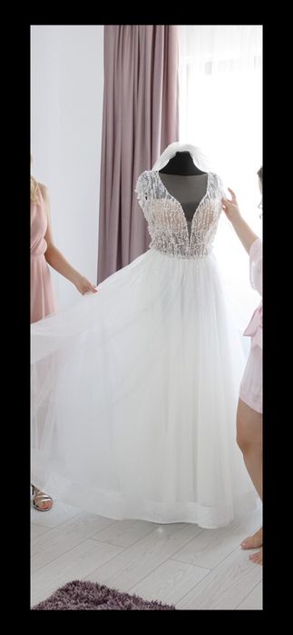 Vand rochie mireasa maya fashion/ elite mariaj/ la novia