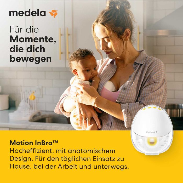 Преносима електрическа помпа за кърма Medela Motion InBra