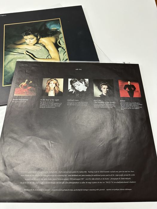 Sandra - ten on one - The Singles LP, vinil 1987