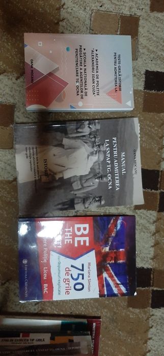 Carti ISTORIE ,ROMANA, Engleza Admitere academie,politie sau schimb