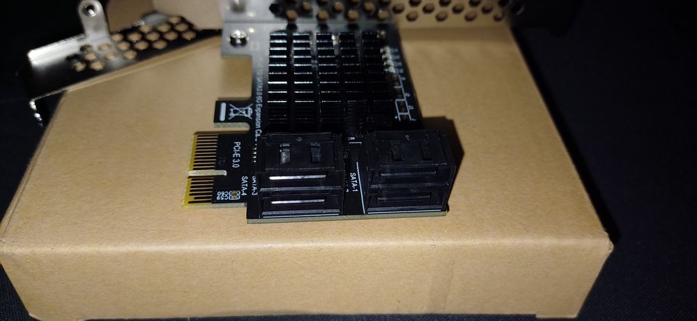 4 Port Sata 3 To Pci ExpressX1 6GbpsSata 3.0 To Pci-E Adapter