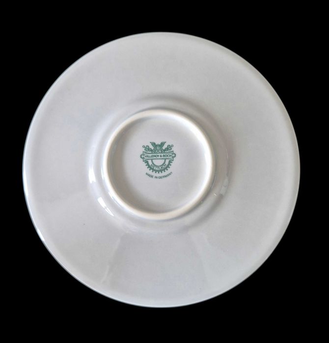 Колекционерски порцеланов сервиз за еспресо Villeroy & Boch "Blue Cloud" (1970s)