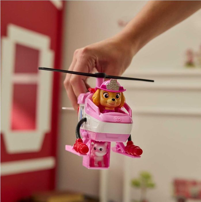 Paw Patrol Fire Rescue Хеликоптерът на Скай Skye фигурка Райдър 2 вида