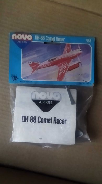 модель самолёта DH-88 Comet 1/72 FROG Ташкент СССР учебный макет
