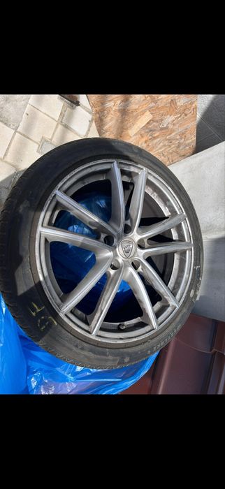 Jante aliaj aluett 18 5x114,3- compatibile cu nissan toyota mazda