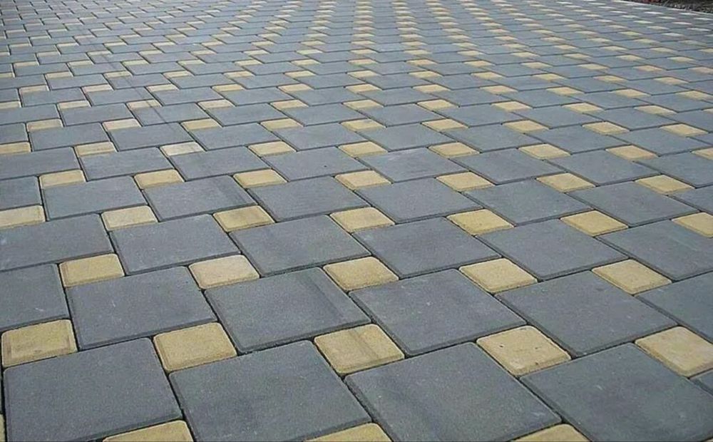 Укладка брусчатки