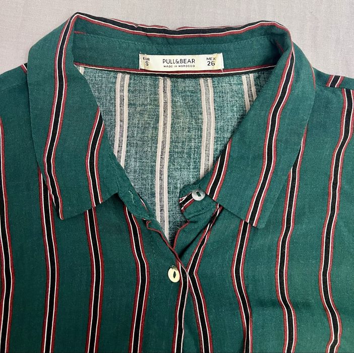 Рубашка укороченная Pull & Bear размер S