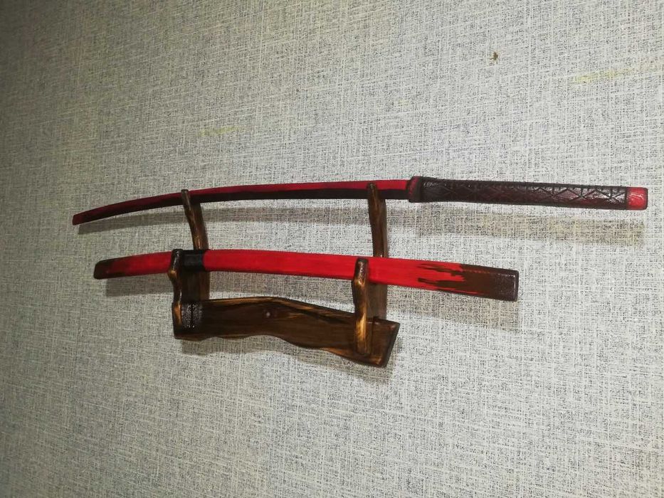 Катана . меч из дерева