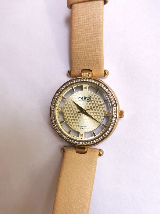 Ceas dama burgi cu cristale swarovski
