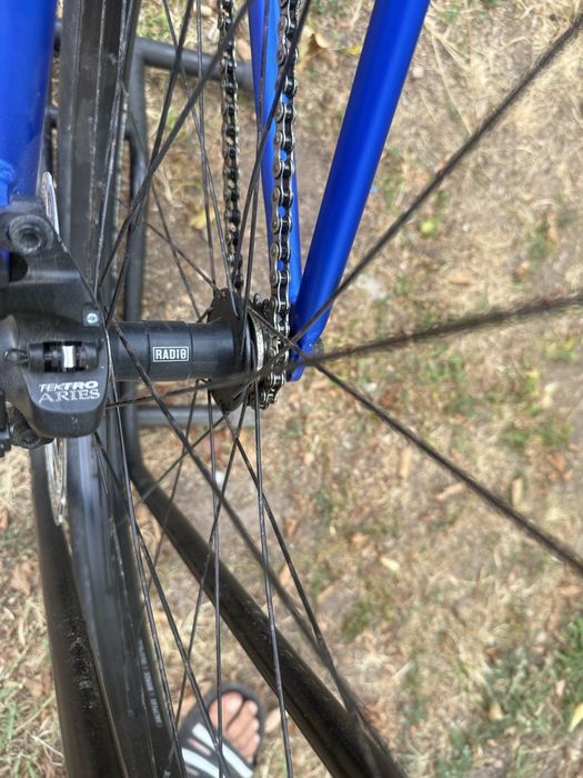 Алум. велосипед хидравл.спирачка dirt jump RADIO RBC.