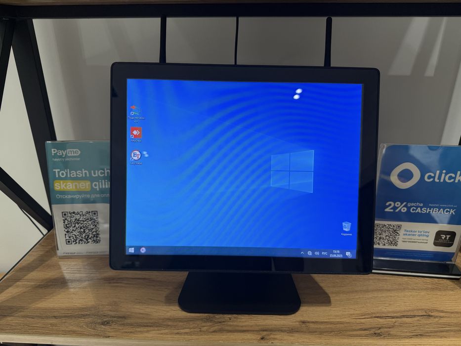 Моноблок касса апарат орбит чек принтер сканер