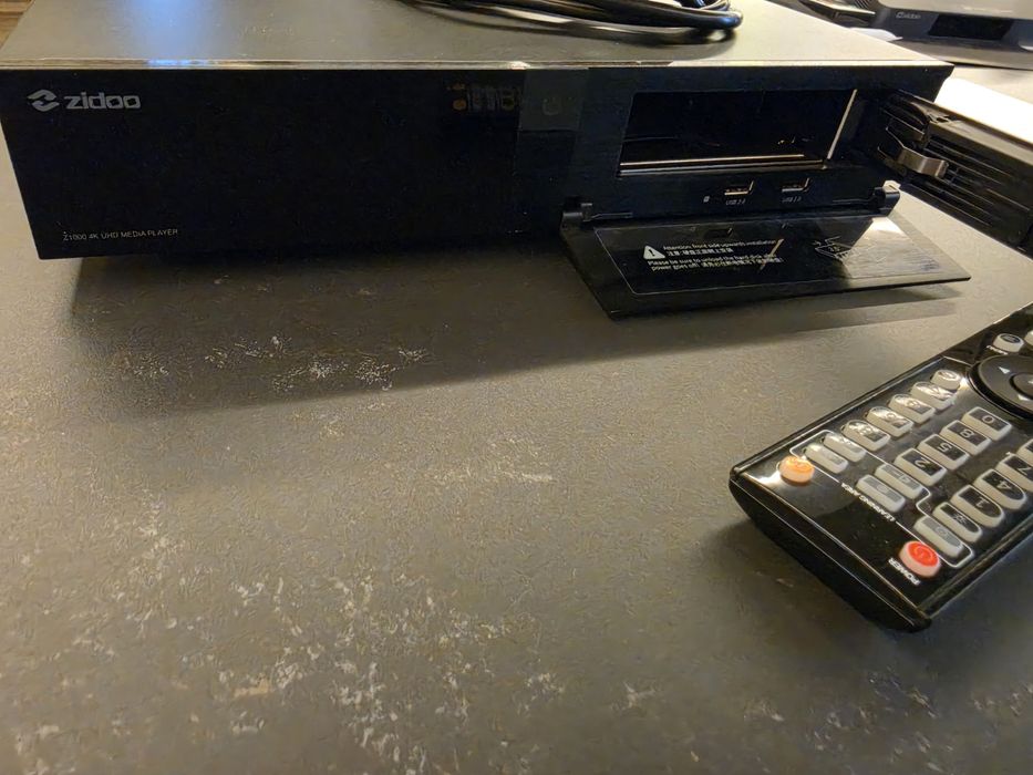 Zidoo Z1000 4K HDR Media Player / SATA HDD / Premium