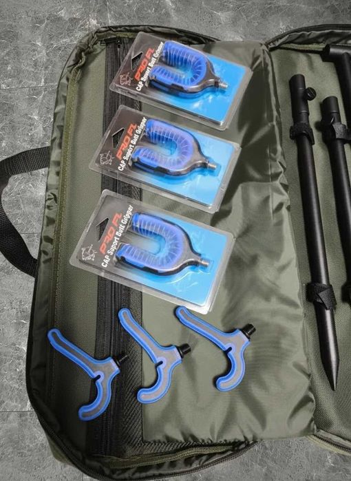 SET 2 BUZZ BARI FEEDER 3 Posturi 50 cm + 4 Suporti Feeder