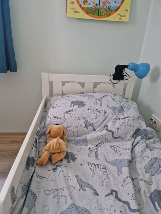 Детско легло с подматрачна рамка IKEA KRITTER