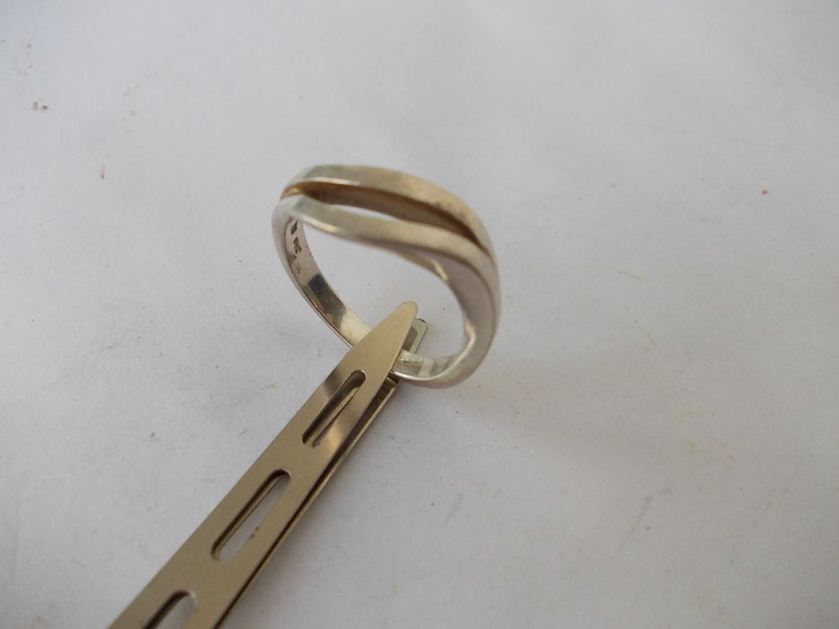 Inel vechi din argint 18