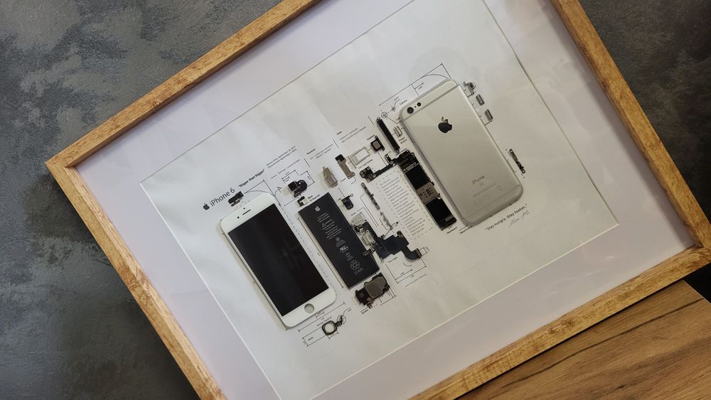 Tablou Iphone 6  30x40cm