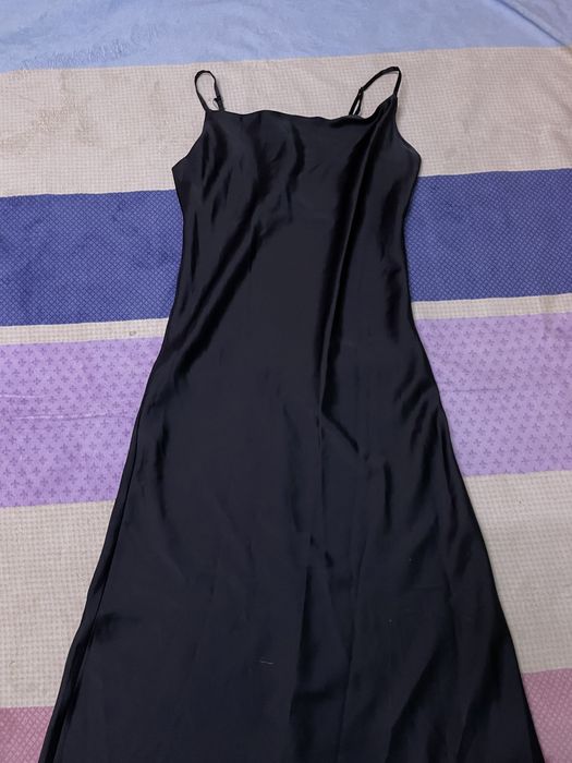 Атлас платье