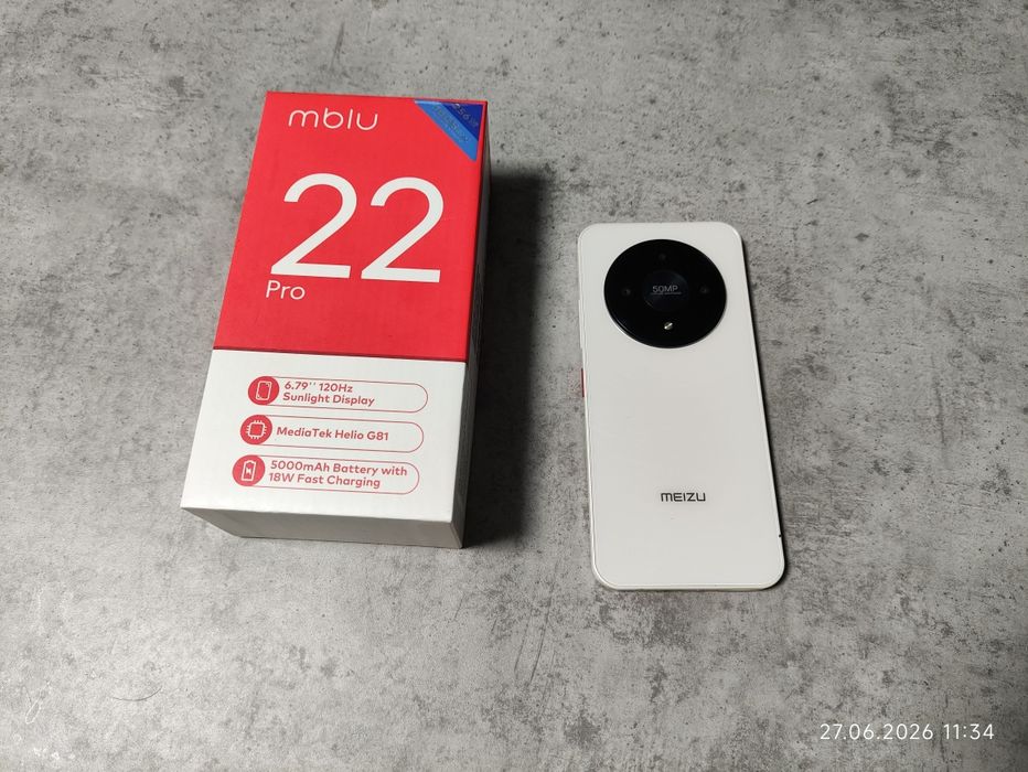 Meizu Mblu 22 Pro 8/256GB
