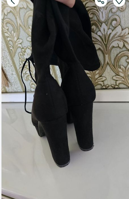 Зимние ботфорты,натуралка