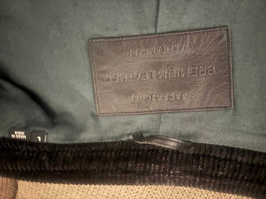 Geaca piele barbati Jack&Jones si Selected