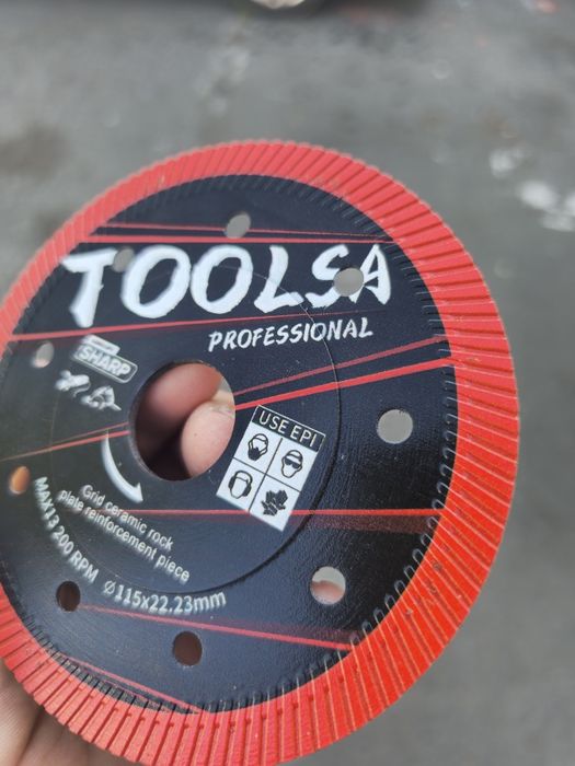 Турбо диамантен диск за рязане на гранитогрес