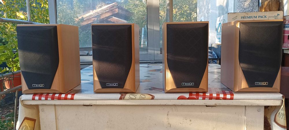 Рeсийвър Denon AVR-S960H с 4 колонки Mission M70