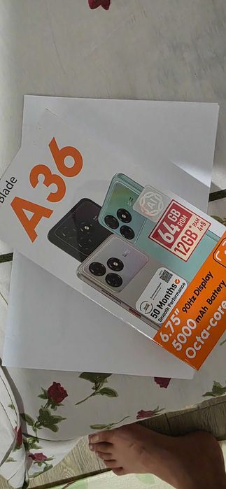 ZTE blade A36. Жаңа телефон.