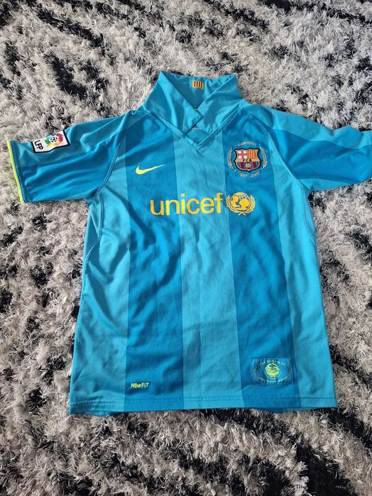 Tricou nike fit dry Fc barcelona model camp nou 2007