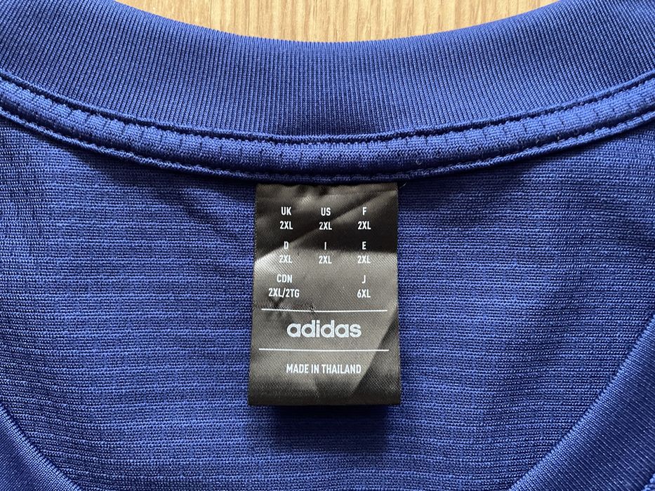 Adidas Blue Top Tank 2XL