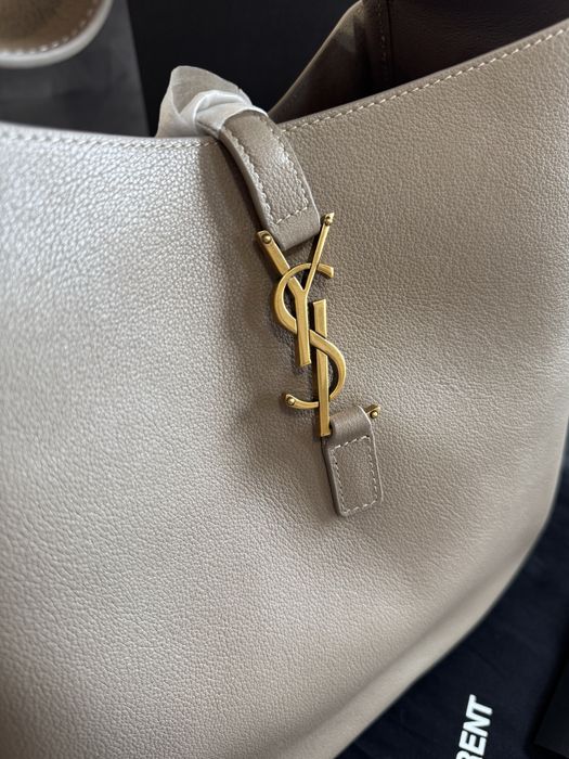 Poseta Y*S*L Le 5 a 7 - 30cm/large/piele naturala/video