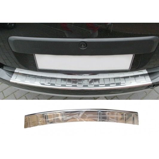Ornament protectie bara spate inox Dacia Duster